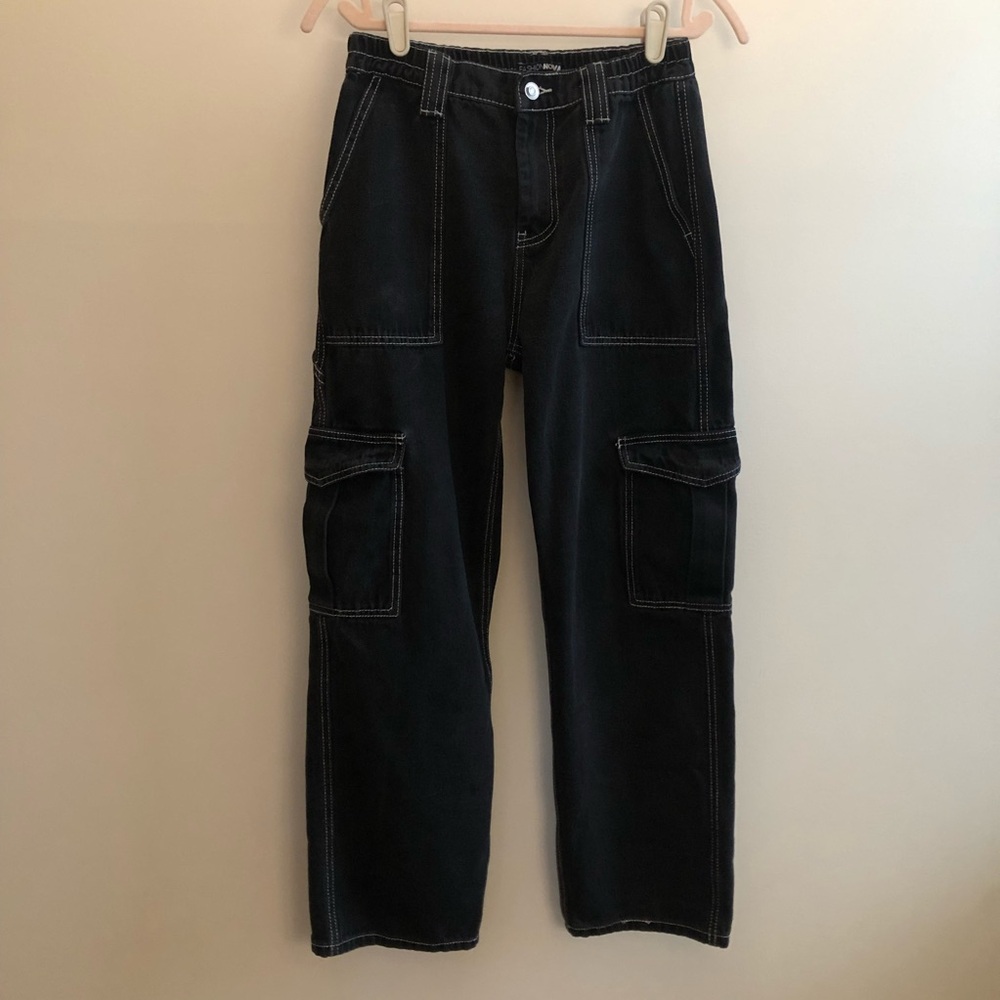 Women's Black Cargo Pants